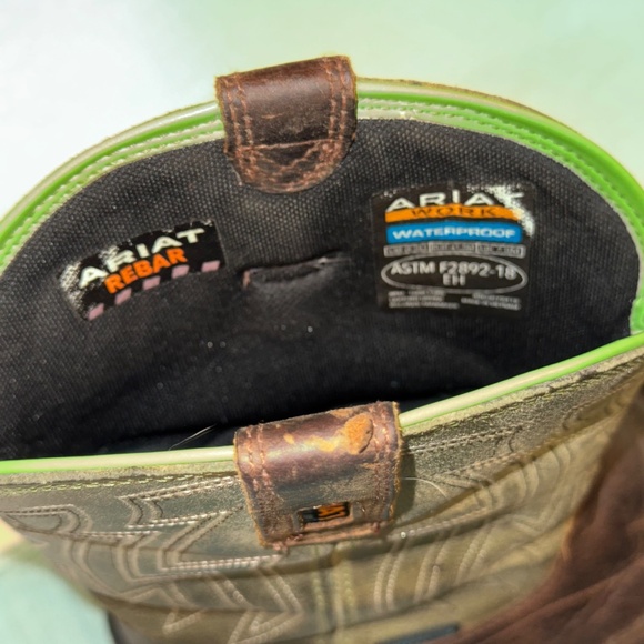 Ariat Rebar waterproof Workbooks - Size 8.5 EU 41.5 - Picture 3 of 6